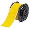 Brady Flame Retardant Polyimide Wire and Cable Labels 2 in W x 85 ft L Yellow B33C-2000-472YL - alternate 1