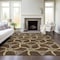 Homeroots 10' X 14' Brown And Beige Geometric Washable Indoor Outdoor Area Rug 613481 - alternate 3