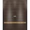 Sartodoors Sliding Closet Double Bi-fold Doors Planum 2010 Solid Core Modern Interior PLANUM2010DBF-CA-96 x 96 (4* 24x96) - alternate 1