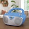 Jensen Portable CD Player with AM/FM Radio -Blu CD-485-BL - alternate 1