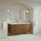 James Martin Vanities Laurent 60" Double Vanity, Honey Oak w/ 3 CM Siberian Silestone Top 545-V60D-HNO-3SFR - alternate 3