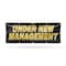 Signmission Under New Management, 48 Inch x 120 Inch, Vinyl Banner B-120-30898 - alternate 1