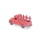Homeroots 5" Red Metal Hand Painted Decorative Truck Tabletop Sculpture 483256 - alternate 4