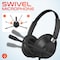 Delton Noise-Canceling Stereo Over-the-Ear Headset with USB Type-A - Black 42Y - alternate 2
