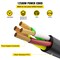 Vevor 50FT Generator Power Cord 50-Amp 125/250-volt 14-50P to CS6364 Locking Connector N14-50P-0903 - alternate 3