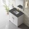 James Martin Vanities Bellshire 36" Single Vanity, Bright White w/ 3 CM Parisien Bleu Silestone Top 660-V36-BW-3PBL - alternate 3