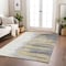 Homeroots 10' X 14' Gray Charcoal And Tan Abstract Washable Indoor Outdoor Area Rug 601217 - alternate 2