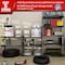 Shuntong Atlas 5-Tier 36 in.W x 18 in.D x 72 in.H Heavy Duty Storage Shelving Load 4000 Lbs, Laminated Board, Dark Grey ATB-D36-18-72-5B - alternate 2