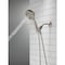 Delta Universal Showering Components 6-Setting Hand Shower with Cleaning Spray 75740SN - alternate 2