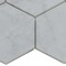 Apollo Tile White 11x11 Bianco Carrara Marble Honed Floor and Wall Mosaic Tile 3.75 sqft/case, 5PK APLKB88G11HA - alternate 3