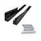 Mytee Products 3.5inx4inx45in Black Fifth Wheel Frame Ramps w/ 4in Rise for Semi Trucks Set of 2 FWFR-445 - alternate 3