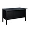 Regency Mesa Steel Single Pedestal Teacher's Office Desk, Center Drawer 48in x 30in, Grey Top, Black Base 66348SPCDGYBK - alternate 3