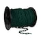 Mr. Chain 1.5" x 200' Evergreen Plastic Safety Chain - Reel 30154 - alternate 1