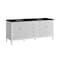 James Martin Vanities Myrrin 72" Vanity, Bright White, w/ 3 CM Phantome Eclos Top 485-V72-BW-3PHT - alternate 3