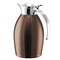 Service Ideas Nicollet Series 1-Liter Stainless Vacuum Insulated Carafe with Flip-Top Lid in Rose Gold NIC10BSRG - alternate 2