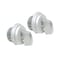 Ecs Hardware ZINC Mortise Cylinder- 1 in Thumb Turn Mortise Cylinder, 2PK ECSH-ZINC-AL-19 - alternate 1