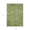Homeroots 8' X 10' Fern Green And Artichoke Green Patchwork Washable Indoor Outdoor Area Rug 581596 - alternate 3