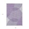 Homeroots 9' X 12' Purple Gray And Ivory Geometric Washable Indoor Outdoor Area Rug 597659 - alternate 3