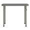 Flash Furniture Paige 24x24 Kid's Granite Gray Plastic Folding Table with Locking Legs RB-2424-KID-GY-GG - alternate 3
