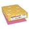Astrobrights Color Paper, 24 lb Bond Weight, 8.5 x 11, Pulsar Pink, 5000PK 21031A - alternate 1