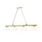Z-Lite Cordon Heritage Brass 4 Light Billiard 2306-4HBR-PWH - alternate 3