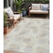 Homeroots 5' X 8' Ivory Brown And Gray Polka Dot Washable Indoor Outdoor Area Rug 594257 - alternate 1