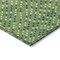 Homeroots 3' X 5' Green Blue And Ivory Polka Dot Washable Indoor Outdoor Area Rug 599034 - alternate 2