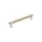 Amerock Esquire 12 inch 305mm Center-to-Center Polished Nickel/Golden Champagne Appliance Pull BP54040PNBBZ - alternate 1