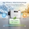 Edendirect Quiet Dehumidifier with Pump 113 Pints, 6000 Sq Ft, Auto Defrost, Memory Starting ZR-DY117PN - alternate 2