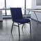 Flash Furniture HERCULES Series Heavy Duty Navy Blue Dot Fabric Stack Chair, PK4 4-XU-60153-NVY-GG - alternate 3