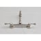 Kingston Brass Two-Handle Wall Mount Bridge Kitchen Faucet, Brushed Nickel KS3258BL - alternate 2