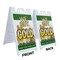 Signmission We Buy Gold, A-Frame & 2 Decals Installed, Heavy-Duty Plastic Frame SBHD-D-2436-We Buy Gold 1 - alternate 2