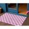 Homeroots 3' X 5' Blush And Ivory Polka Dot Washable Indoor Outdoor Area Rug 614875 - alternate 1