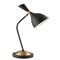 Jonathan Y Albert 21.5" Iron Retro Mid-Century LED Table Lamp, Black/Gold JYL9065A - alternate 5