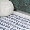 Jonathan Y Tokay Bohemian Geometric Ivory/Blue 2 ft. x 10 ft. Indoor/Outdoor Runner Rug SMB132B-210 - alternate 2