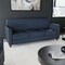 Flash Furniture HERCULES Diplomat Series Navy LeatherSoft Sofa BT-827-3-NVY-GG - alternate 2