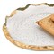 Homeroots 14 Glass Oval Edge Gold Leaf Platter 376065 - alternate 3