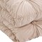 Homeroots Blush Twin Polyester 180 Thread Count Washable Down Comforter Set 528928 - alternate 4