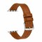 Elegani Band Compatible with Apple Watch 40mm, Light Brown, Silver, Black, Rose Gold, Yellow Gold Buckle QRPLLS-LBR-40 - alternate 1