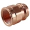 Apollo Adapter, 1 in, FPT x Press Fit, Copper, 300 psi Pressure XPRFA1 - alternate 2