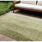 Homeroots 8' X 10' Olive Green And Artichoke Green Ombre Washable Indoor Outdoor Area Rug 581813 - alternate 1