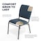 Flash Furniture Advantage Navy Multipurpose Church Chairs, 18.5" Wide SEPCHT185-101 - alternate 5