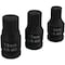Performance Tool 8 pc. Axle Nut Socket Set, 12 Pt. Deep Sockets, Hex Bit Sockets W89321 - alternate 2