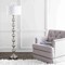 Jonathan Y Oslo 60.5" Glass/Metal LED Floor Lamp, Mercury Silver JYL1019A - alternate 3