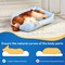 Simple Deluxe FluffyDream Calming Dog Bed, Super Soft Pet Sofa with Pillow Edge, Cute Cat Bed, Suitable for Dogs PTDBEDCUDCASH2420LBL - alternate 3