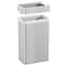 Hls Commercial 18 gal Rectangular Trash Can, Silver, Open Top, Stainless Steel, 10.24 in HLS18UOT - alternate 3