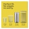 Glad 13 gal Trash Bags, 24 in x 27.38 in, Extra Heavy-Duty, .95 Mil, White 78900BX - alternate 3