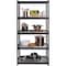 Lorell Wire Deck Shelving 72" Height x 36" Width x 18" Depth Recycled 99929 - alternate 3