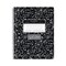 Roaring Spring Case of Signature Black Marble Comp Notebooks, WB Spiral, 70 sht Premium 20 lb Paper, 9.75"x7.5", PK24 10111CS - alternate 2