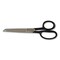 Westcott Forged Steel Standard Scissors, 8" Long, Straight Black Handle 511C8/10260 - alternate 2